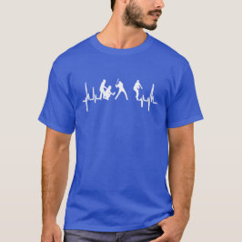 Mein Herz schlägt für Baseball-T - Shirt