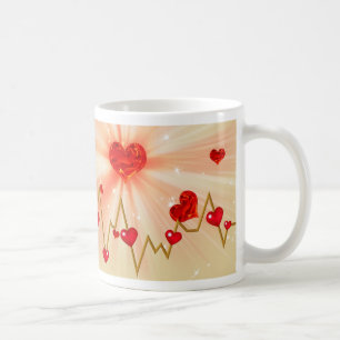 Mein Herz schlägt für dich Kaffeetasse