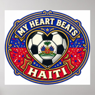 Mein Herz schlägt für Haiti Weltmeisterschaft 202 Poster