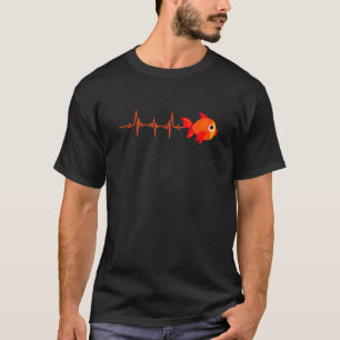 Mein Herz schlägt für mein Haustier Goldfish - Fis T-Shirt