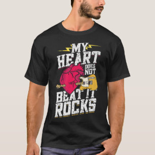 Mein Herz schlägt nicht RocksElectronic Rock Gu T-Shirt