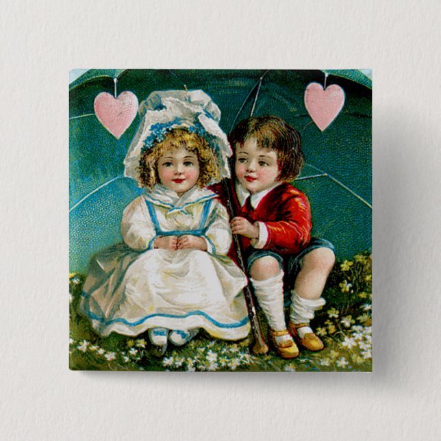 Mein Herz schlägt warm... Button (Vorderseite)