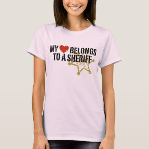 Mein Herz Sheriff T-Shirt