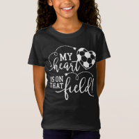 Mein Herz steht auf diesem Feld, für Fußball-Mama