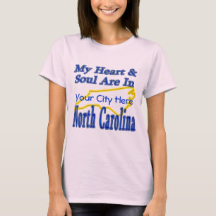 Mein Herz u. Soul sind in Nord-Carolina T-Shirt