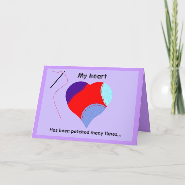 Mein Herz Valentinstag Feiertagskarte (Vorderseite)