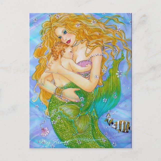 MEIN HERZ von Diana S Martin Postkarte (Vorderseite)