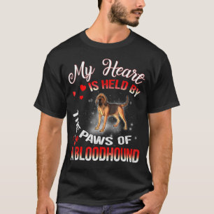 Mein Herz wird von den Paaren eines Bluthundes geh T-Shirt