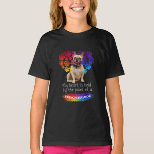 Mein Herz wird von den Paaren eines französischen  T-Shirt