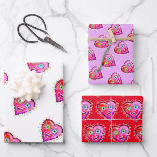 MEIN HERZEN WIRD LANGSAM SCHLIESSEN GESCHENKPAPIER SET
