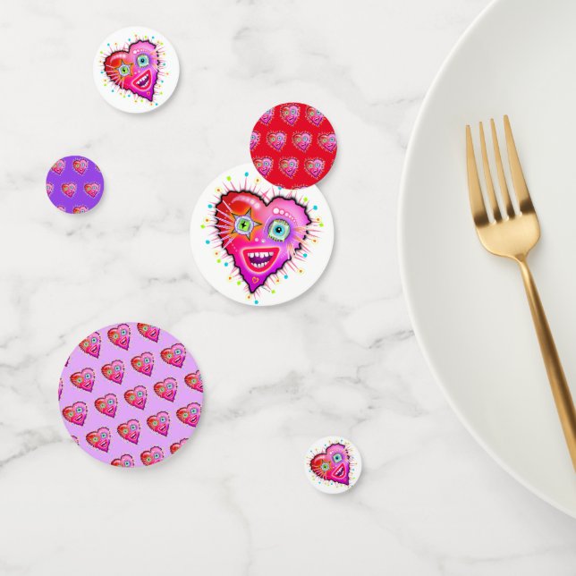 MEIN HERZEN WIRD LANGSAM SCHLIESSEN KONFETTI (Gruppe)