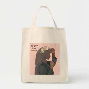 Mein Hijab ist meine Kronen-Tasche Tragetasche