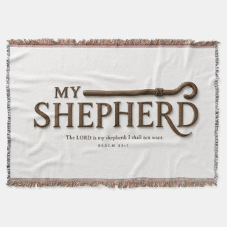 MEIN HIRTE | Reinweiß | Psalm 23:1 Decke