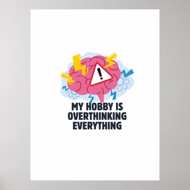 Mein Hobby überdenkt Poster (Vorne)