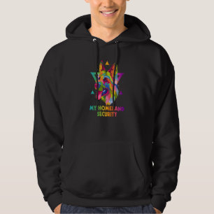 Mein Homeland Security Deutscher Schäferhund Schäf Hoodie