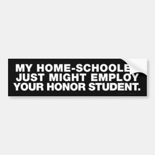 Mein Homeschooler, Ihr Autoaufkleber