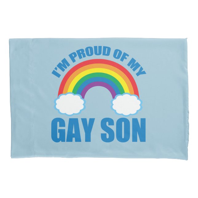 Mein homosexueller Sohn Kissenbezug (Vorderseite)