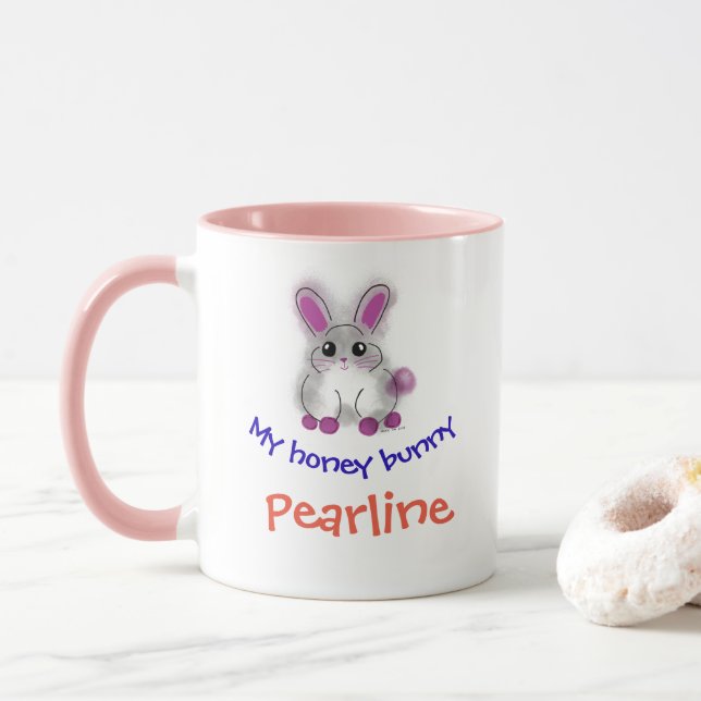 Mein Honighäschen Tasse (Mit Donut)