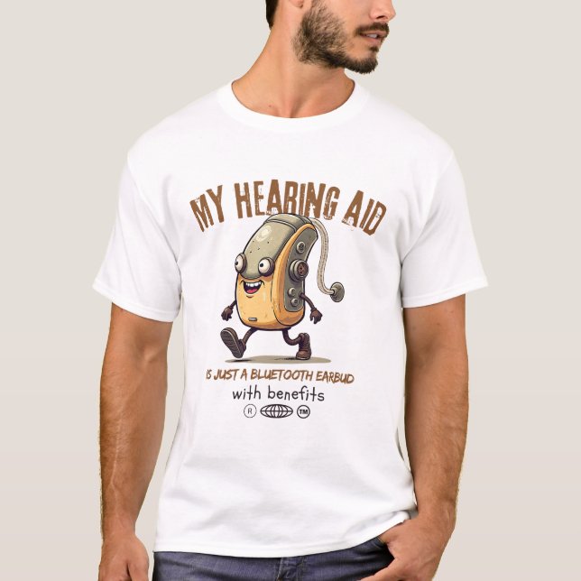 Mein Hörgerät T-Shirt (Vorderseite)