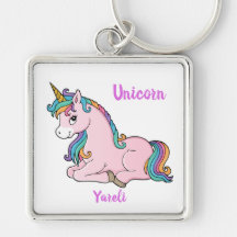 Mein Hübscher Kleine Einhornname Schlüsselanhänger