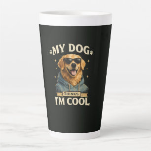 Mein Hund denkt, ich bin cool Milchtasse