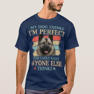 Mein Hund denkt, ich bin der perfekte norwegische T-Shirt