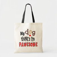 Mein Hund denkt, ich bin eine tolle Spaß-Typografi