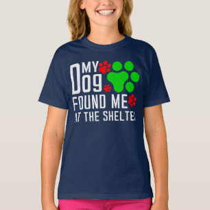 Mein Hund fand mich am Hund, der gerne lustig war T-Shirt