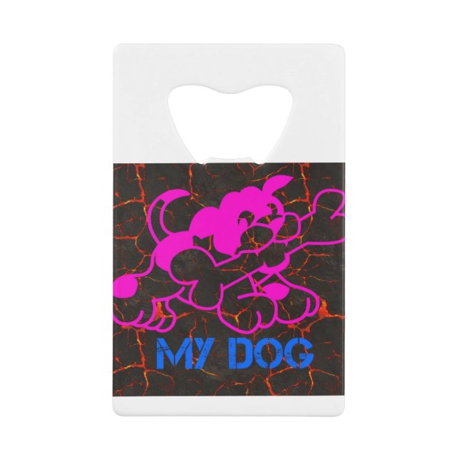 mein Hund Geldbeutel Flaschenöffner (Vorderseite)