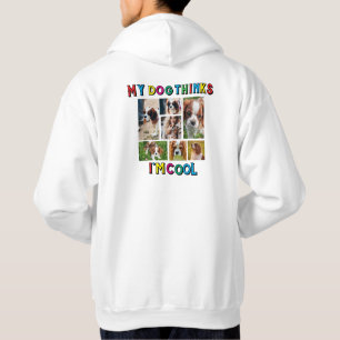 Mein Hund hält mich für einen Coolen Hund. Hoodie