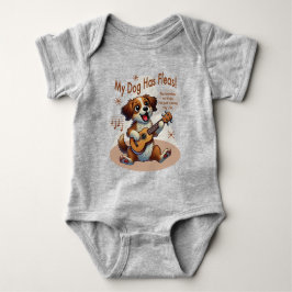 Mein Hund hat Fleas Ukulele Tuning Song Baby Strampler