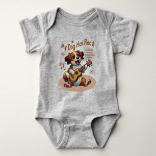 Mein Hund hat Fleas Ukulele Tuning Song Baby Strampler