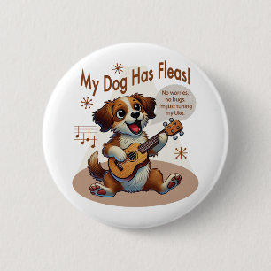 Mein Hund hat Fleas Ukulele Tuning Song Button