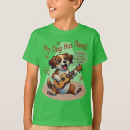 Mein Hund hat Fleas Ukulele Tuning Song T-Shirt