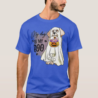 Mein Hund ist Boo Funny Dog Besitzer Boo Ghost Lov T-Shirt