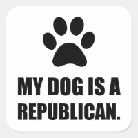 Mein Hund ist ein republikanischer Witzbold