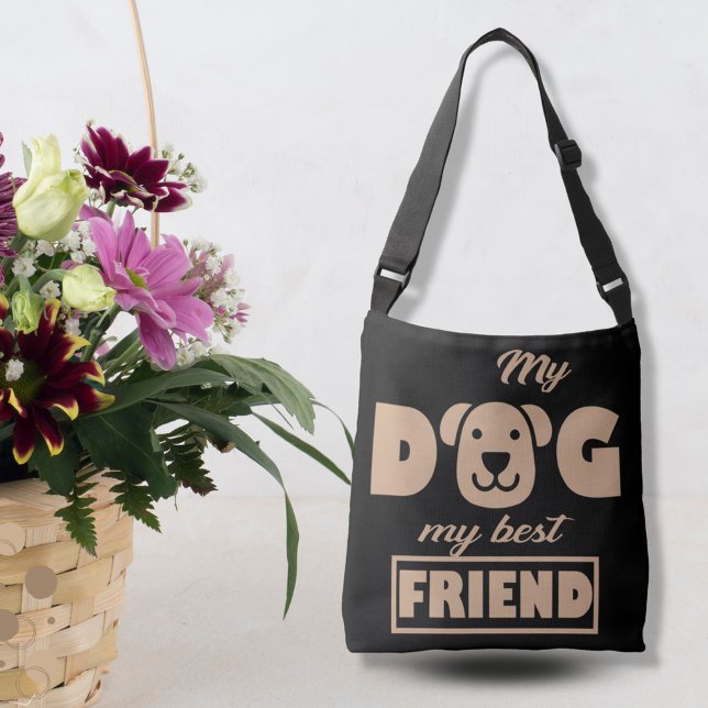 Mein Hund ist mein bester Freund Tragetaschen Mit Langen Trägern (Von Creator hochgeladen)