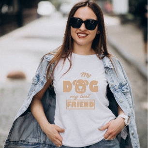 Mein Hund ist mein bester Freund Unisex T-Shirt
