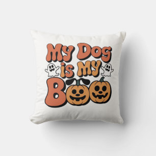Mein Hund ist mein Boo, Lehrer, lustiger Hunde-Lie Kissen