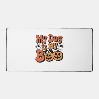 Mein Hund ist mein Boo, Lehrer, lustiger Hundelieb Schreibtischunterlage