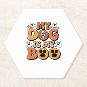 Mein Hund ist mein Boo-Shirt � Funny Dog Lover Ges Untersetzer