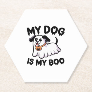 Mein Hund ist mein Boo-Shirt � Funny Dog Lover Ges Untersetzer