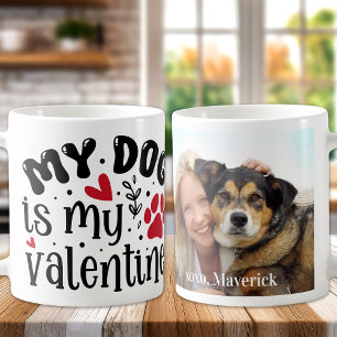 Mein Hund ist mein individuelles, modernes Foto Kaffeetasse