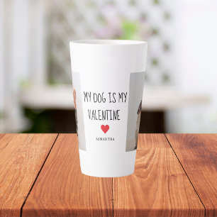 Mein Hund ist mein Valentine   Zwei Hunde - Fotos Milchtasse