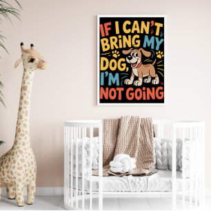 Mein Hund ist unterwegs Poster