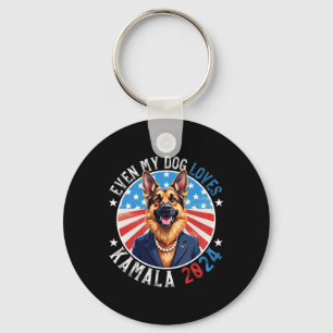Mein Hund Lieben Kamala 2024 Deutscher Schäferhund Schlüsselanhänger