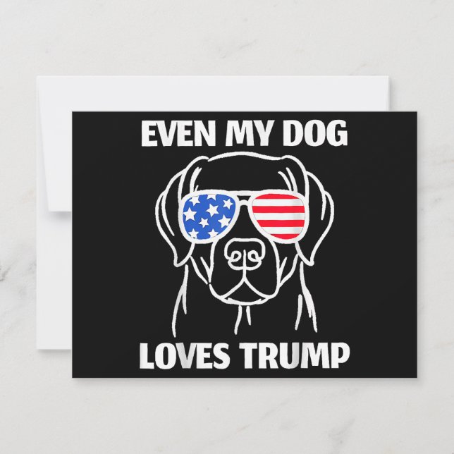 Mein Hund Lieben Trump (Vorderseite)
