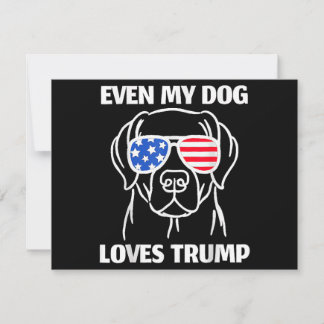 Mein Hund Lieben Trump