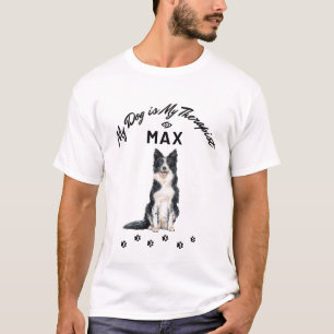 "Mein Hund, mein Therapeut - Tragen Sie Ihre schme T-Shirt