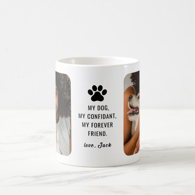 Mein Hund, mein Vertrauter, mein ewiger Freund Kaffeetasse (Mittel)